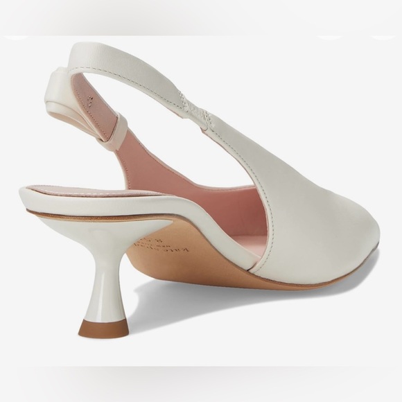 Kate Spade New York Riley Cream Slingback Heels - Picture 5 of 11